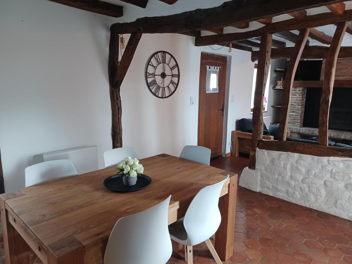 Le Refuge De Normandie Avec Spa Et Cheminee Mesnieres-en-Bray ภายนอก รูปภาพ