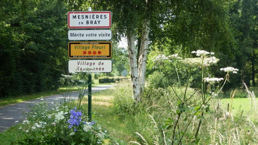 Le Refuge De Normandie Avec Spa Et Cheminee Mesnieres-en-Bray ภายนอก รูปภาพ